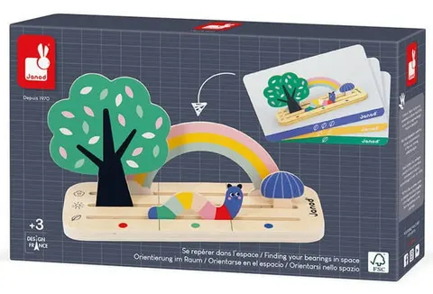 Janor drewninan uładanka orientacja w przestrzeni Ogród 3+