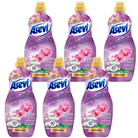 ASEVI Koncentrat do płukania 60 płukań ZEN 1440 ml, pakiet 6 szt.