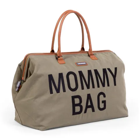 CHILDHOME TORBA MOMMY BAG NA AKCESORIA KANWAS KHAKI
