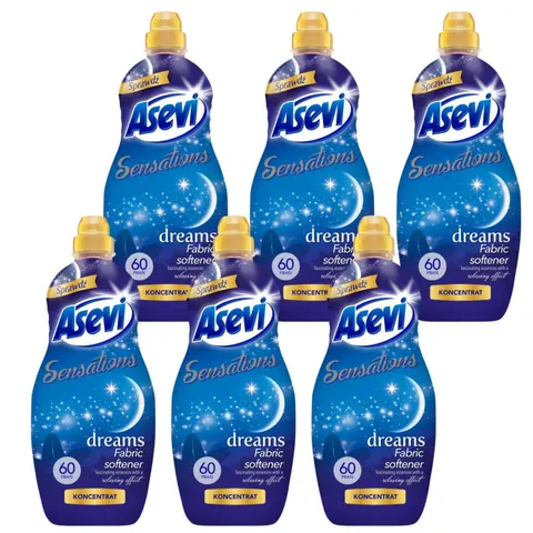 ASEVI Koncentrat do płukania 60 płukań DREAMS 1440 ml, pakiet 6 szt.