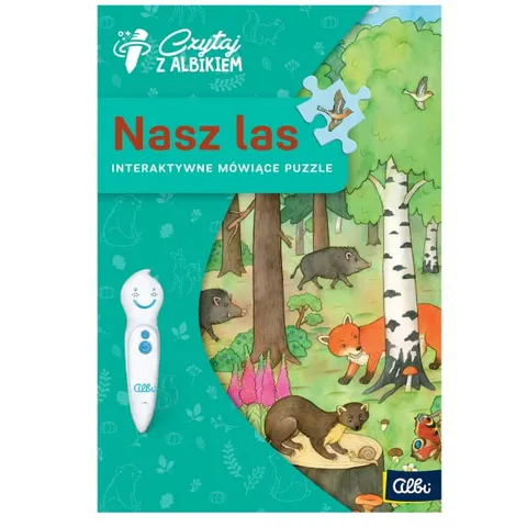 CZYTAJ Z ALBIKIEM INTERAKTYWNE PUZZLE NASZ LAS 5+
