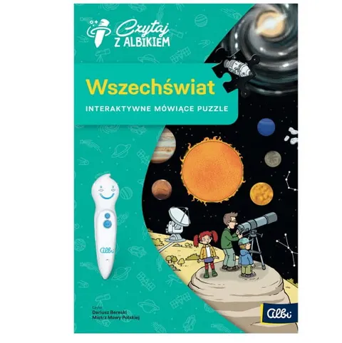 CZYTAJ Z ALBIKIEM PUZZLE INTERAKTYWNE WSZECHŚWIAT ALBI 5+