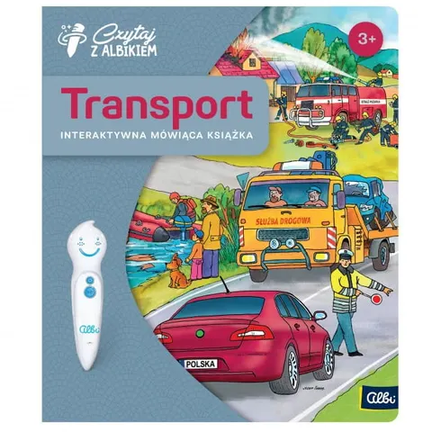 CZYTAJ Z ALBIKIEM TRANSPORT KSIĄŻKA ALBI 3+