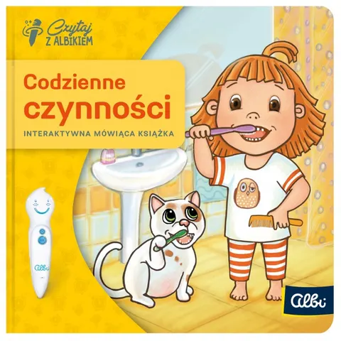 Czytaj z Albikiem Albi książka Codzienne czynności 2+
