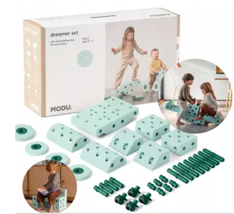 MODU KLOCKI KONSTRUKCYJNE DREAMER SET MIĘTOWE