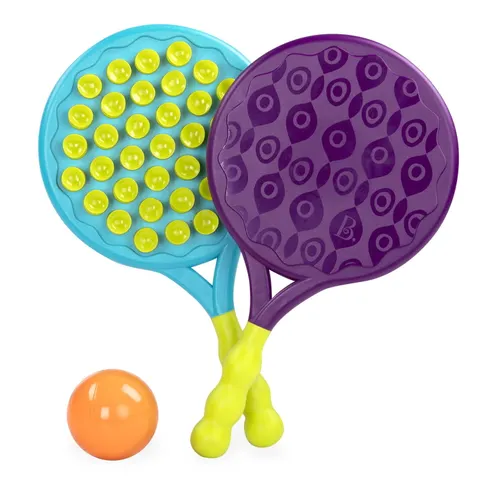 B.Toys dwustronne rakietki do grania na plażę Paddle Popper 3+