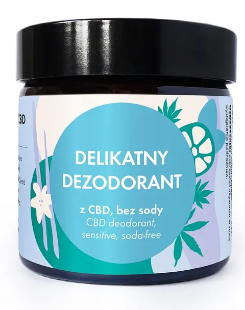 LULLALOVE DELIKATNY DEZODORANT , ANTYPRESPIRANT Z CBD