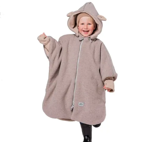 Patulove ponczo samochodowe dla dzieci roz. M 2-5 lat / Lamb Beige
