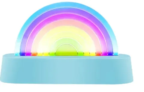 Lalarma Kolorowa lampka Dancing Rainbow Lamp blue