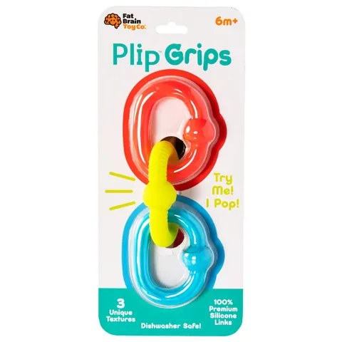 Fat Brain Toy Plip Bobo Kółeczka silikonowe gryzak