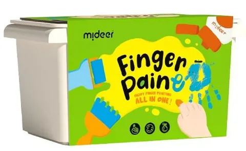 mideer Farby do malowania palcami MD4219