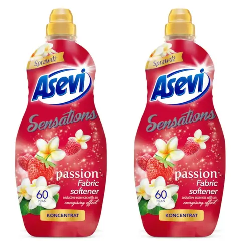 ASEVI Koncentrat do płukania 60 płukań PASSION 1440 ml, pakiet 2 szt.
