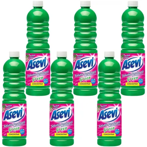 ASEVI Koncentrat do podłóg GREEN 1 l, pakiet 6 szt.