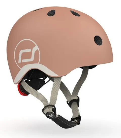 SCOOTANDRIDE KASK DZIECIECY XXS-S 45-51cm 12M+ / MOCHA