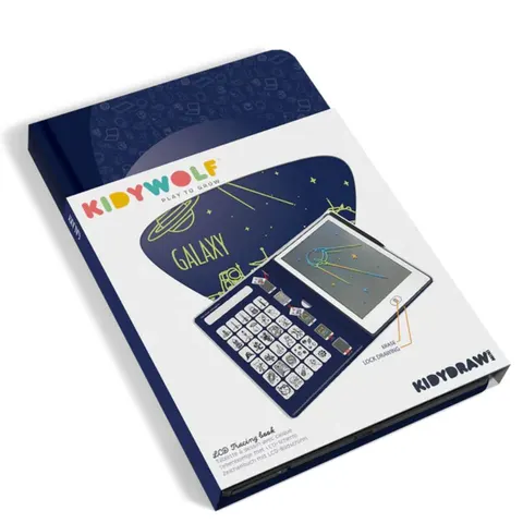 Kidywolf Kidydraw Mini Podświetlany tablet do rysowania -Galaxy