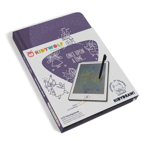Kidywolf Kidydraw Mini Podświetlany tablet do rysowania -Dawmo dawno temu