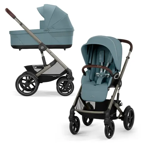 Cybex Talos S Lux wózek dziecięcy zestaw 2w1 / Stormy Blue