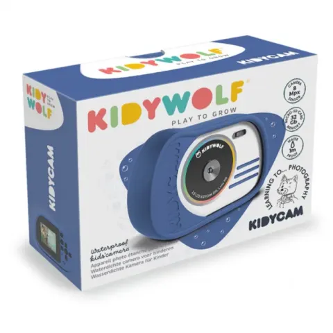 Kidywolf Wodoodporny aparat dla dzieci - niebieski