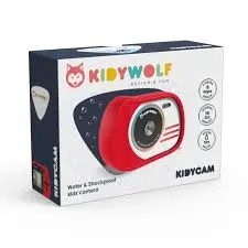 Kidywolf Wodoodporny aparat dla dzieci - czerwony