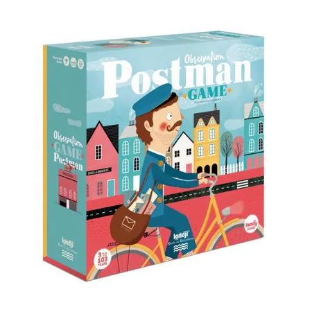 Gra obserwacyjna dla dzieci, Postman - Listonosz | Londji