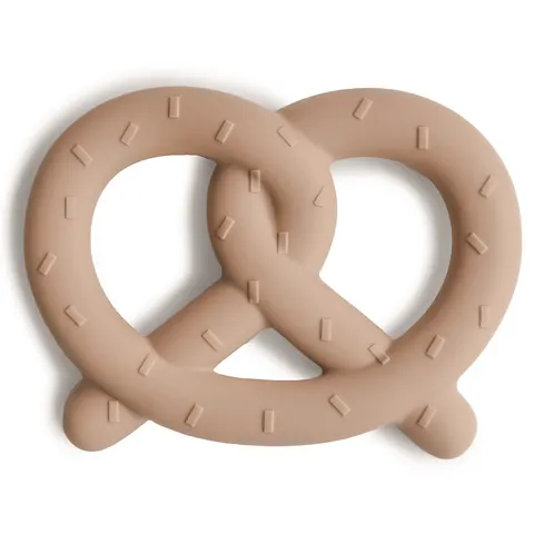 Mushie Gryzak silikonowy na ząbkowanie Pretzel 3M+