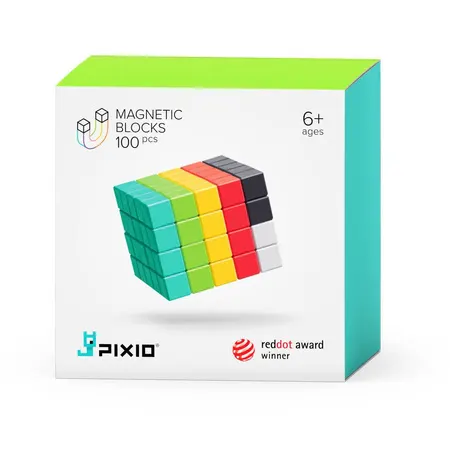 PIXIO Klocki magnetyczne Pixio 100 | Design Series