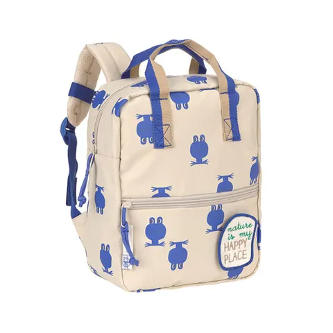 Lassig Plecak mini kwadratowy Happy Trails Frog