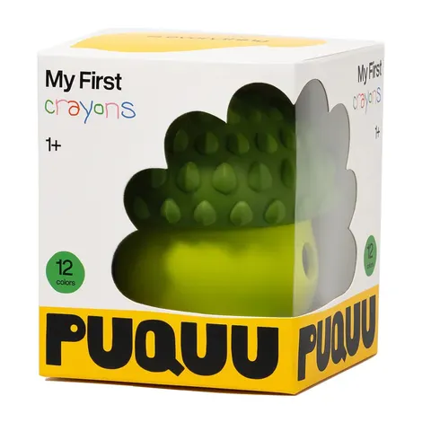 Moje pierwsze kredki PUQUU - 12 kolorów 12M+
