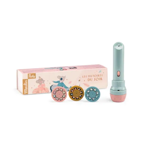 Moulin Roty Latarka- projektor MAŁA SZKOŁA TAŃCA 667362