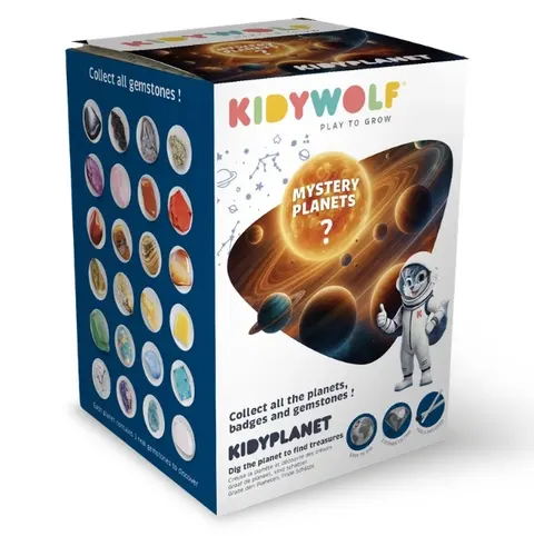 Kidywolf Kidyplanet Planety Kolekcjonerskie Zabawka dla dzieci 6+