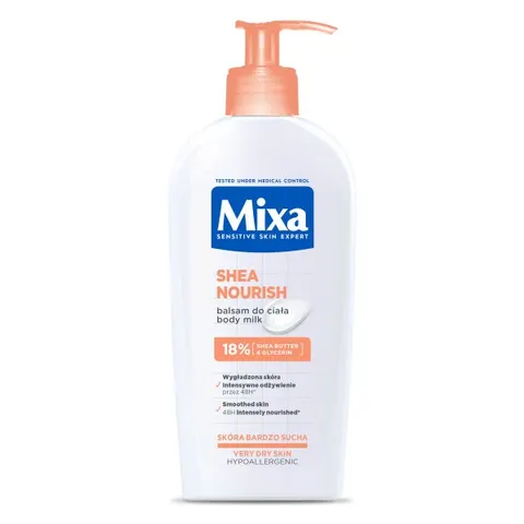 MIXA Bogate mleczko do ciała Intensywne Odżywienie 400ml