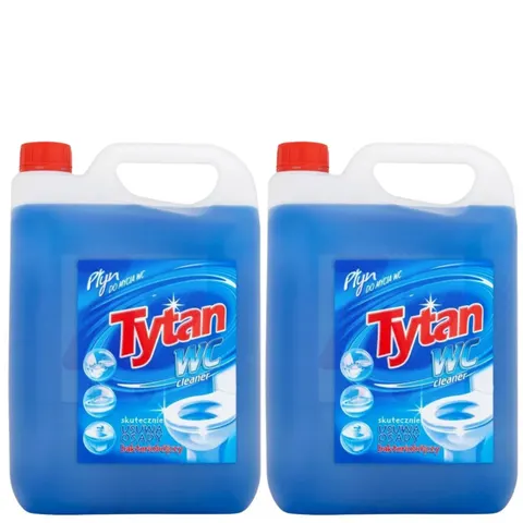 TYTAN Płyn bakteriobójczy do mycia WC NIEBIESKI 5 kg, pakiet 2 szt.