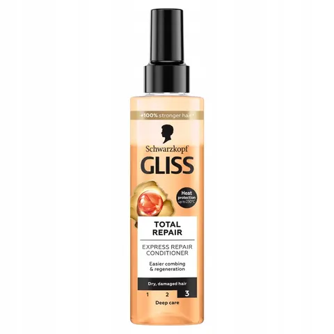 Odżywka ekspresowa Total Repair SCHWARZKOPF Gliss, 200ml