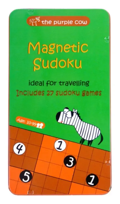Podróżna gra Logiczna Sudoku 10 lat+ The Purple Cow