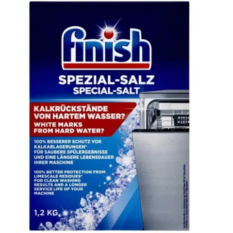 FINISH Sól do zmywarki GRUBOZIARNISTA 1,2 kg