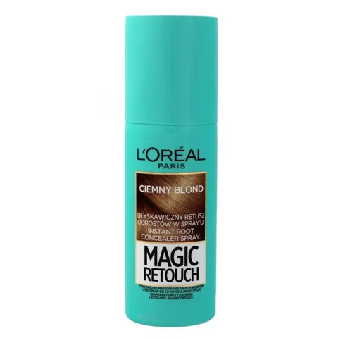 LOREAL PARIS MAGIC RETOUCH Spray do tuszowania odrostów CIEMNY BLOND, 75 ml
