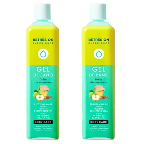 BETRES ON Żel pod prysznic SŁODKIE JABŁKO 750 ml, pakiet 2 szt.