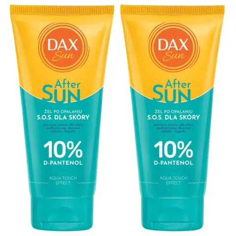 DAX SUN Żel po opalaniu S.O.S z Depantenolem 10%, 200 ml, pakiet 2 szt.