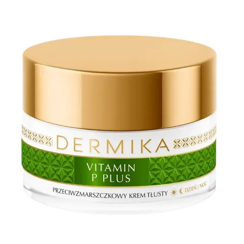 DERMIKA Vitamin P Plus hipoalergiczny krem tłusty na dzień i na noc - 50ml