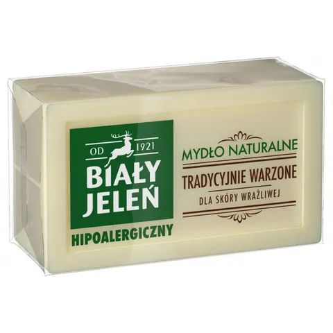 BIAŁY JELEŃ Mydło hipoalergiczne NATURALNE, 150 g