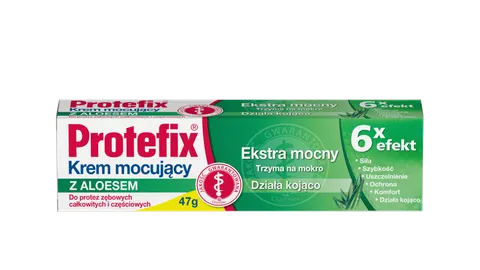 PROTEFIX Krem Mocujący Z Aloesem Do Protez MOCNY - 40ml