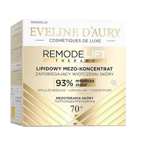 Eveline Cosmetics Eveline d'Aury Remodelift Therapy lipidowy mezo-koncentrat 70+ 50ml
