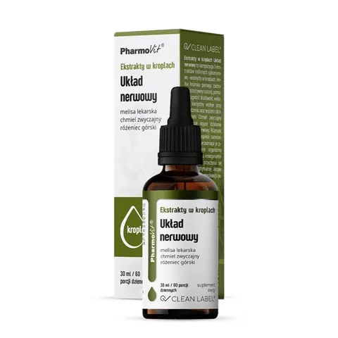 Pharmovit Układ nerwowy suplement diety w kroplach 30ml