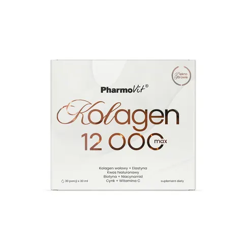 Pharmovit Kolagen 12000mg Max suplement diety 30 x 30ml