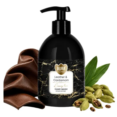 Mydło do rąk Premium 500 ml Skóra i Kardamon AHW-011-022 Aura Care