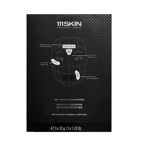 111Skin Wrinkle Erasing Retinol Patches przeciwzmarszczkowe plastry do twarzy 3x35g
