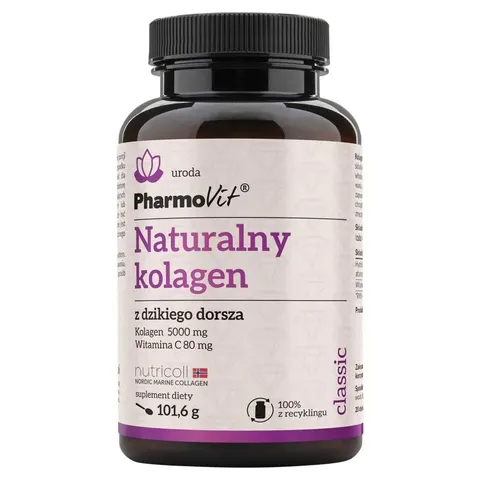 Pharmovit Naturalny kolagen z dzikiego dorsza suplement diety 101.6g