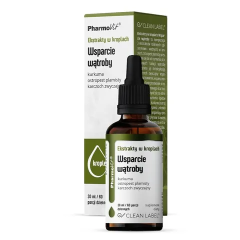 Pharmovit Wsparcie Wątroby suplement diety 30ml