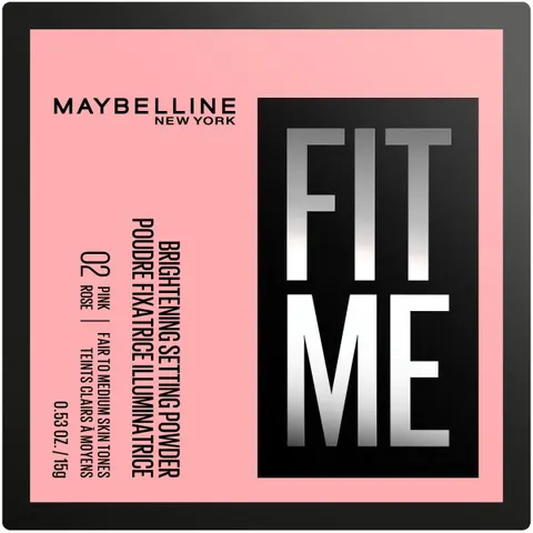 Maybelline Fit Me puder sypki 02 Pink 15g