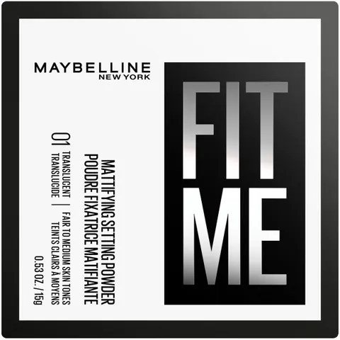 Maybelline Fit Me puder sypki 01 Translucent 15g